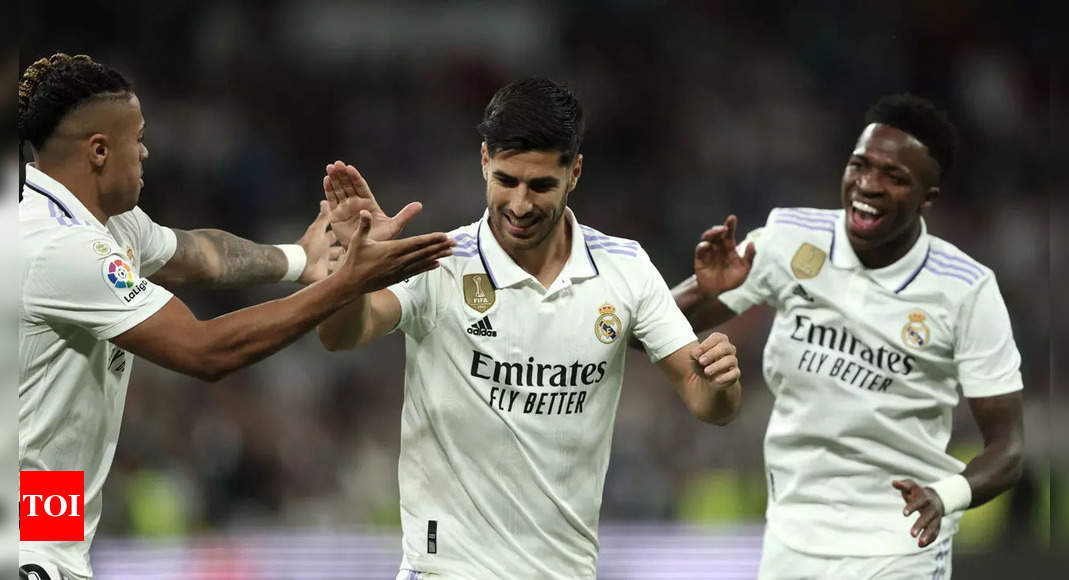 Rotated Real Madrid side beat Getafe, Villarreal cut gap on Real Sociedad | Football News – Times of India