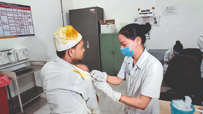 Hours before wedding, groom reaches NCH, takes 3rd dose of rabies vaccine