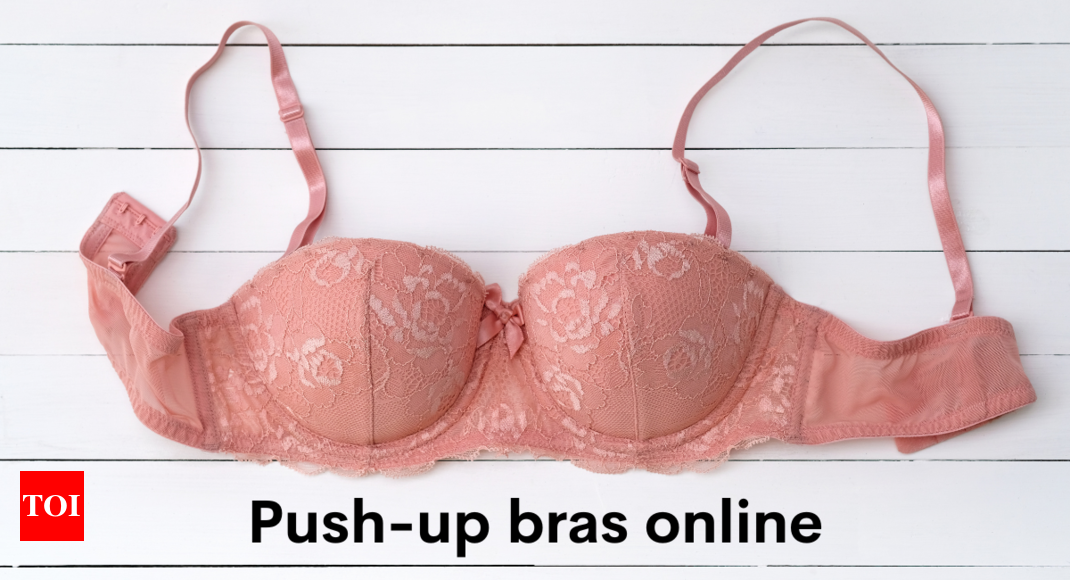Buy Women's Bras Pink Push Up Lingerie Online