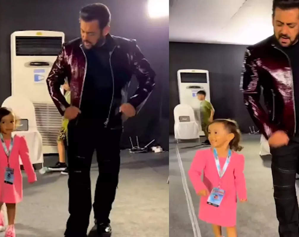 
VIRAL video! Salman Khan's niece Ayat Sharma adorably follows Mamu jaan as Bhaijaan warms up for his concert in Kolkata
