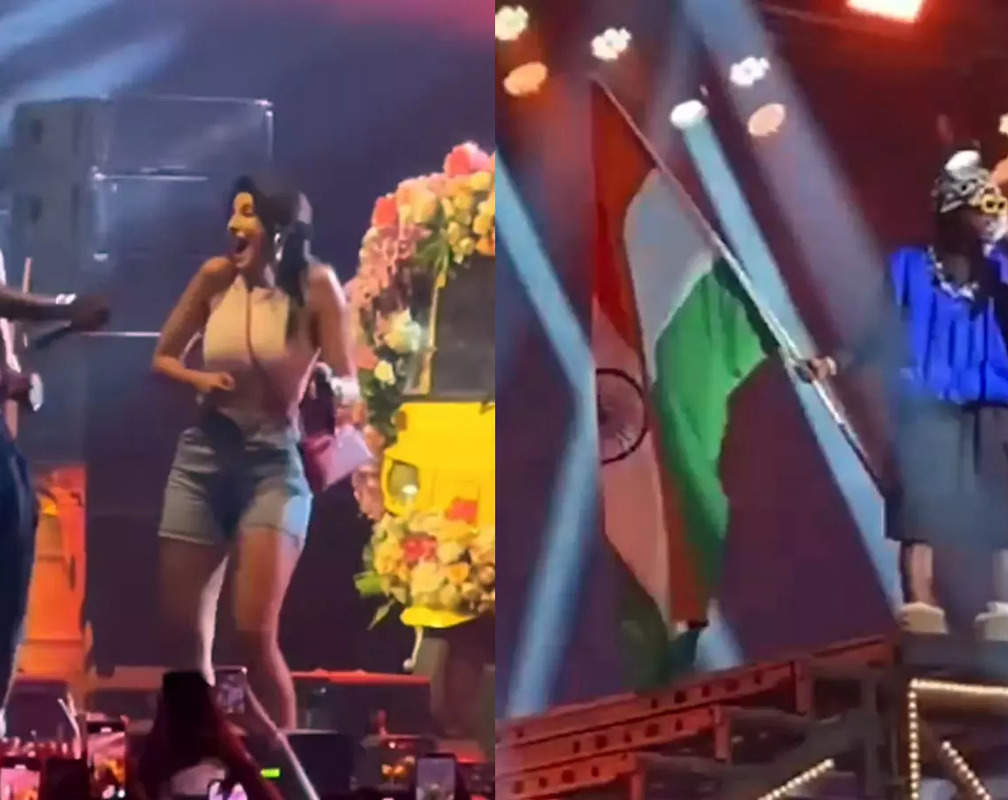 
'Calm Down' singer Rema grooves to 'Dance Meri Rani' with Nora Fatehi, goes 'Kasa Kai Mumbai' as he performs holding Indian flag
