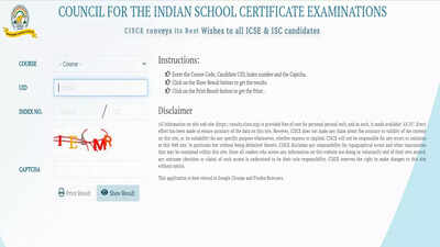 ICSE, ISC Results 2023 Declared: Check Toppers List Here - The Times of ...