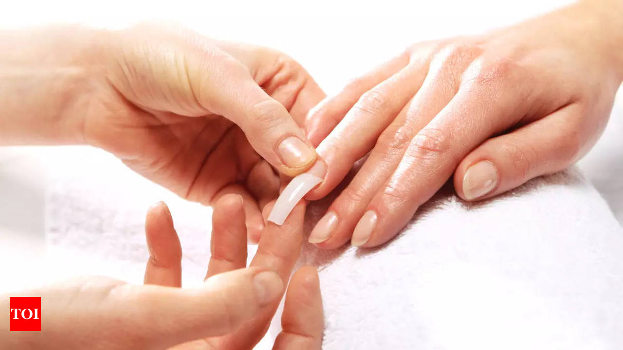 DIY At Home nail extensions removal in 2024 | Nail extensions, Hard gel  nails, Gel nail extensions