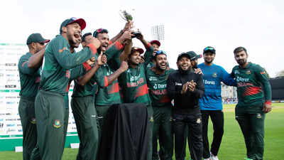 3rd ODI: Mustafizur Rahman and Hasan Mahmud bowl Bangladesh to Ireland series win