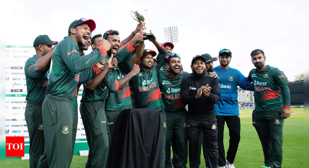 3rd ODI: Mustafizur Rahman and Hasan Mahmud bowl Bangladesh to Ireland series win | Cricket News – Times of India