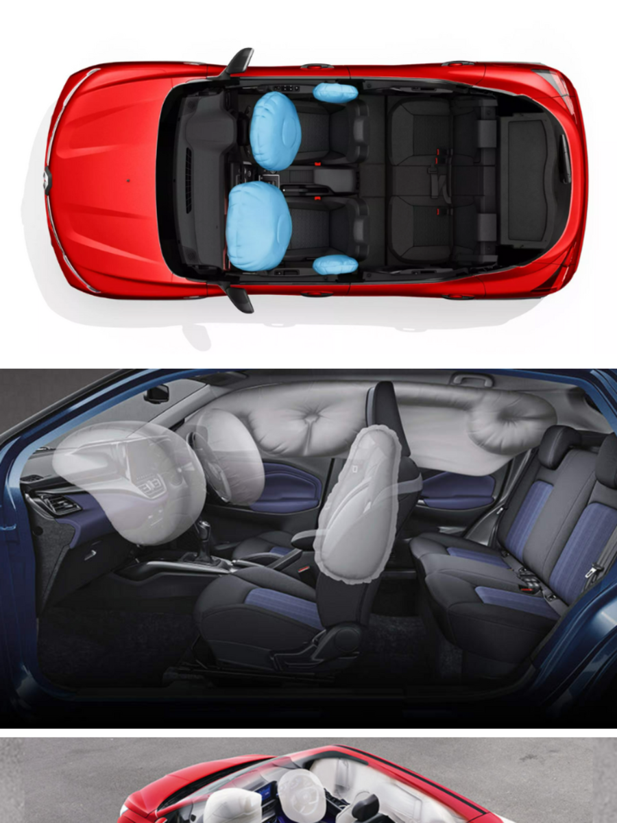 Most affordable cars with safety of over four airbags Toyota Glanza to