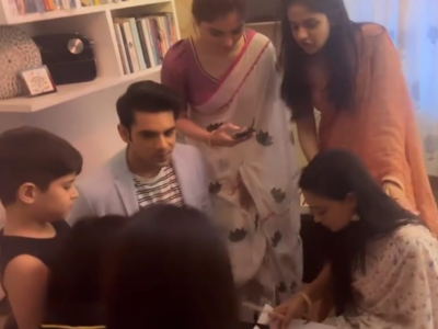 Shweta Tiwari shares heartwarming videos from her Mother’s Day celebration with real and reel kids; watch