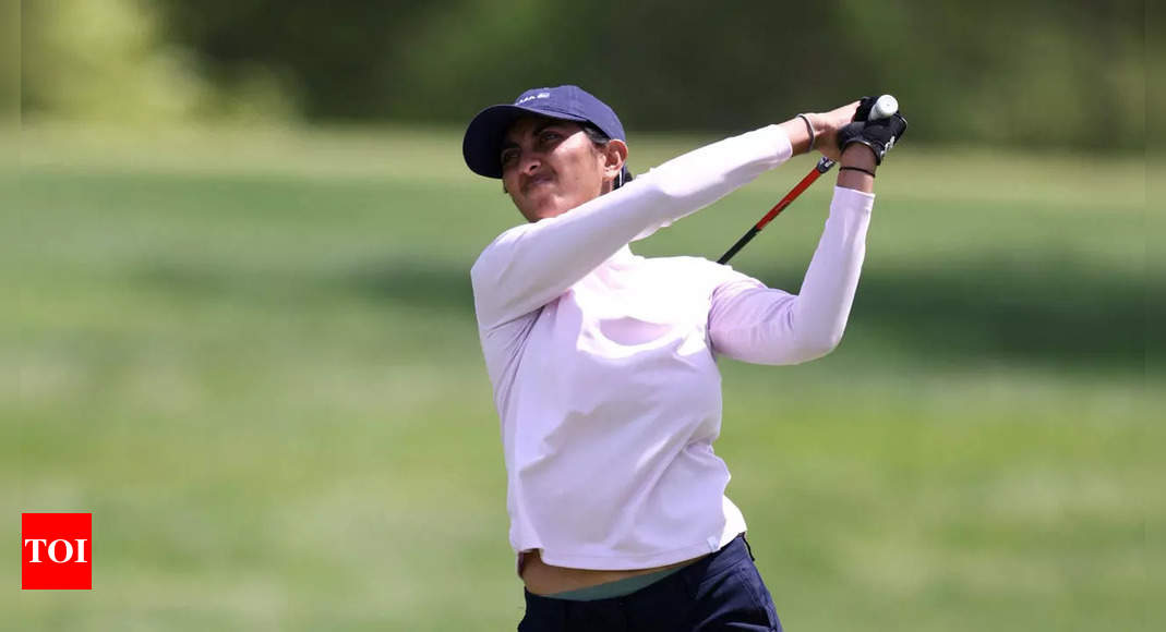 Aditi Ashok ends tied-5th at Founders Cup | Golf News – Times of India