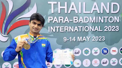 Former Gautam Buddha Nagar DM Suhas L Yathiraj wins gold in Para-Badminton International championship in Thailand