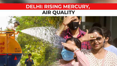 Delhi Air Quality: Rising mercury and dipping air quality cause concerns