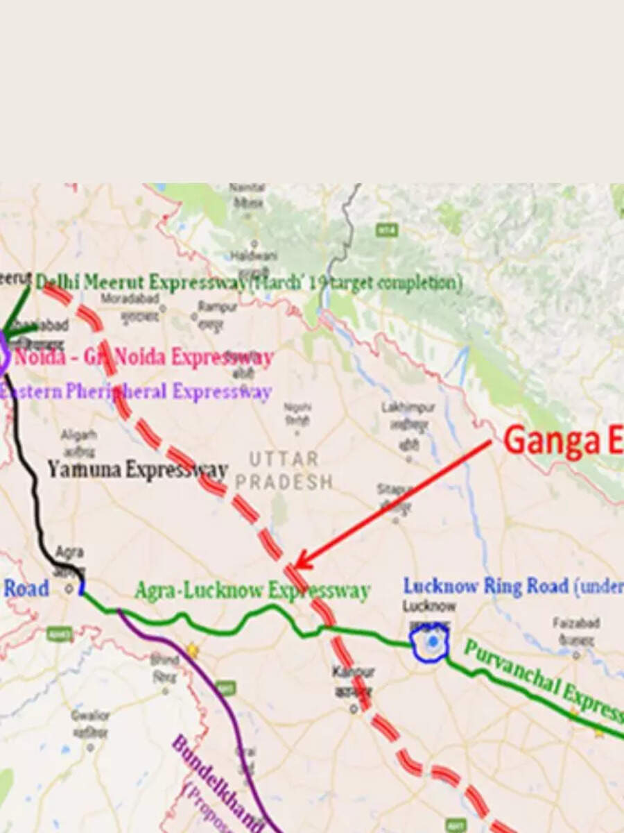 Ganga Expressway Meerut to Prayagraj 10 Districts in 7 Hours! Times
