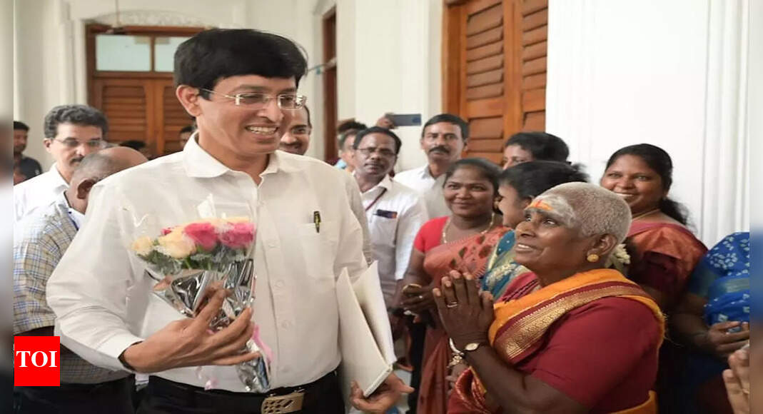 J Radhakrishnan assumes office as Chennai Corporation commissioner