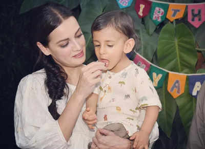 Dia Mirza Drops Adorable Pictures From Her Son Avyaan's Birthday Bash ...