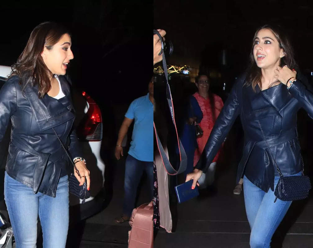 
'Kedarnath to Cannes', says Sara Ali Khan as she gets papped at airport

