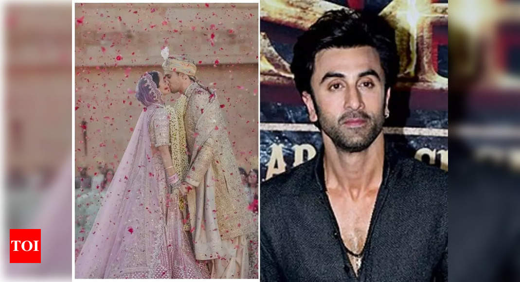 Ranbir Kapoor recreates Sidharth Malhotra and Kiara Advani’s wedding moment – WATCH | Hindi Movie News