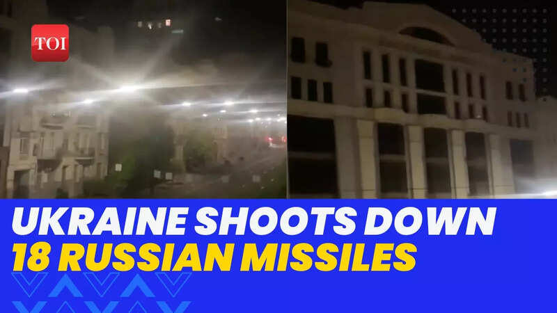 Ukraine Air Defense Shoots Down 18 Missiles fired by Russia