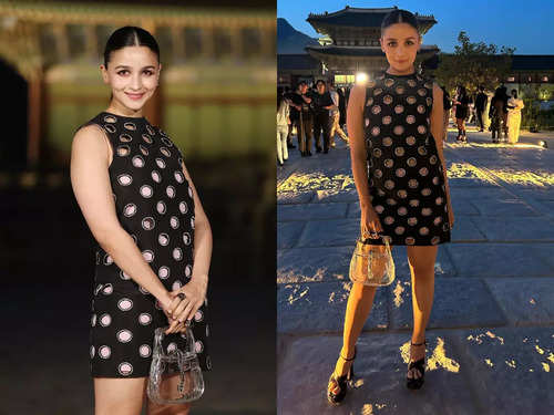 Alia Bhatt slips into cutout LBD at Gucci fashion show in Seoul