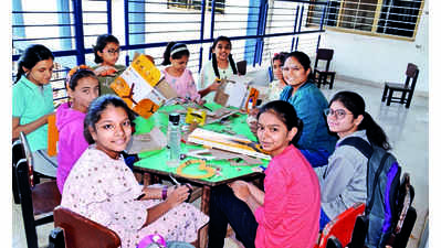 Students have a gala time during 5-day camp at Podar Int’l School