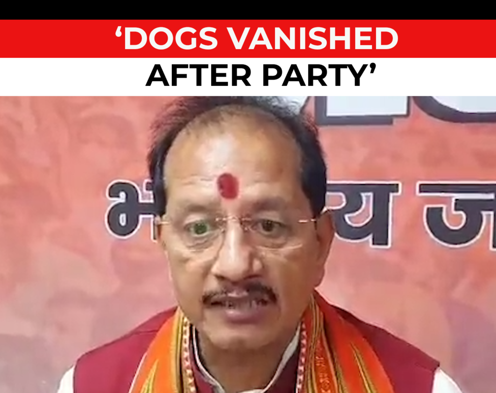 
Dogs disappeared from Munger after JDU president Lalan Singh’s meat-rice party, alleges BJP leader Vijay Kumar Sinha
