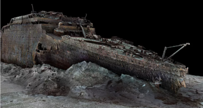 Titanic: Digital scans reveal the famous wreck as never before