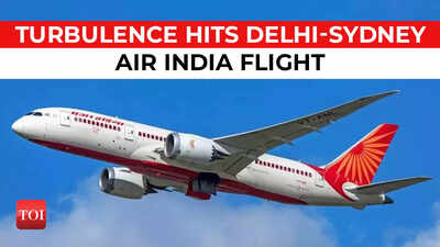 Severe turbulence on Air India flight from Delhi to Sydney, several passengers injured