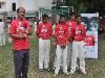 Sachin Tendulkar hosts a special session called 'Sachin ki Paathshaala' budding cricketers of Jaipur