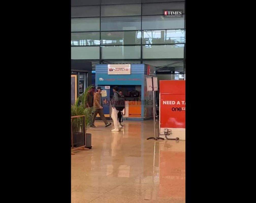
Airport Diaries: Mahesh Babu, Ram Charan, Vijay Deverakonda, Nani, Ram Pothineni spotted at Hyderabad airport
