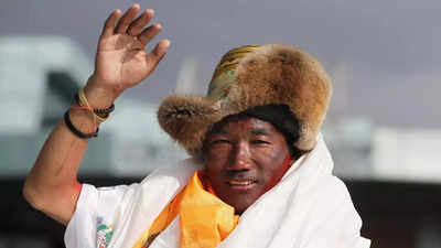 Famous Nepalese Sherpa guide sets world record, scales Mt Everest for 27th time