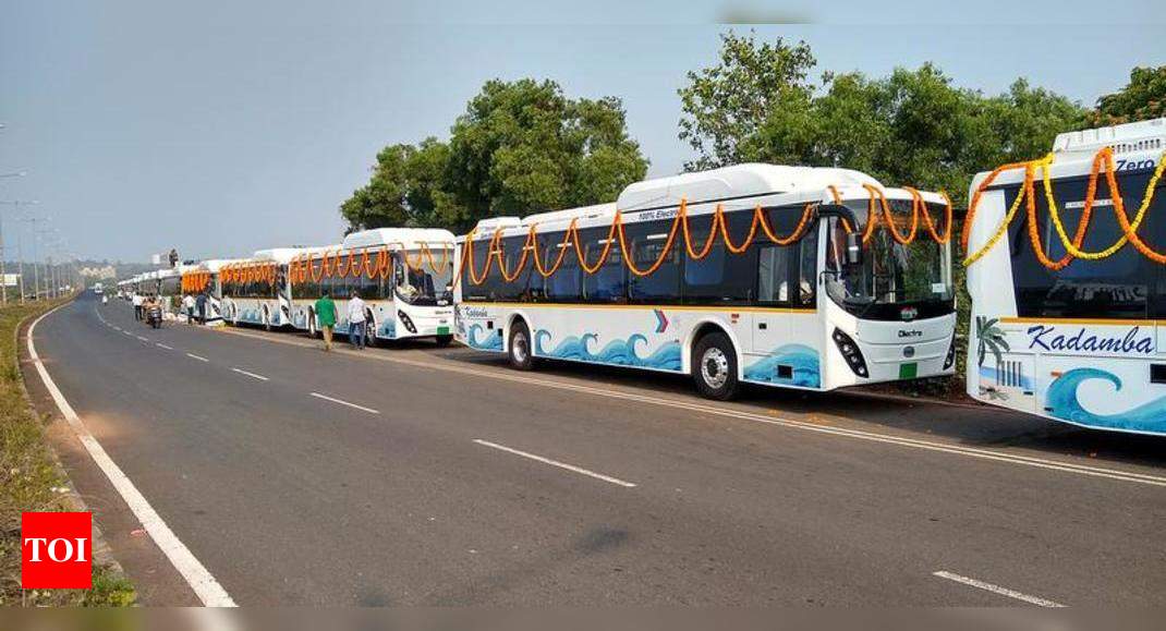 Disability-friendly EV buses to be flagged off today | Goa News - Times ...