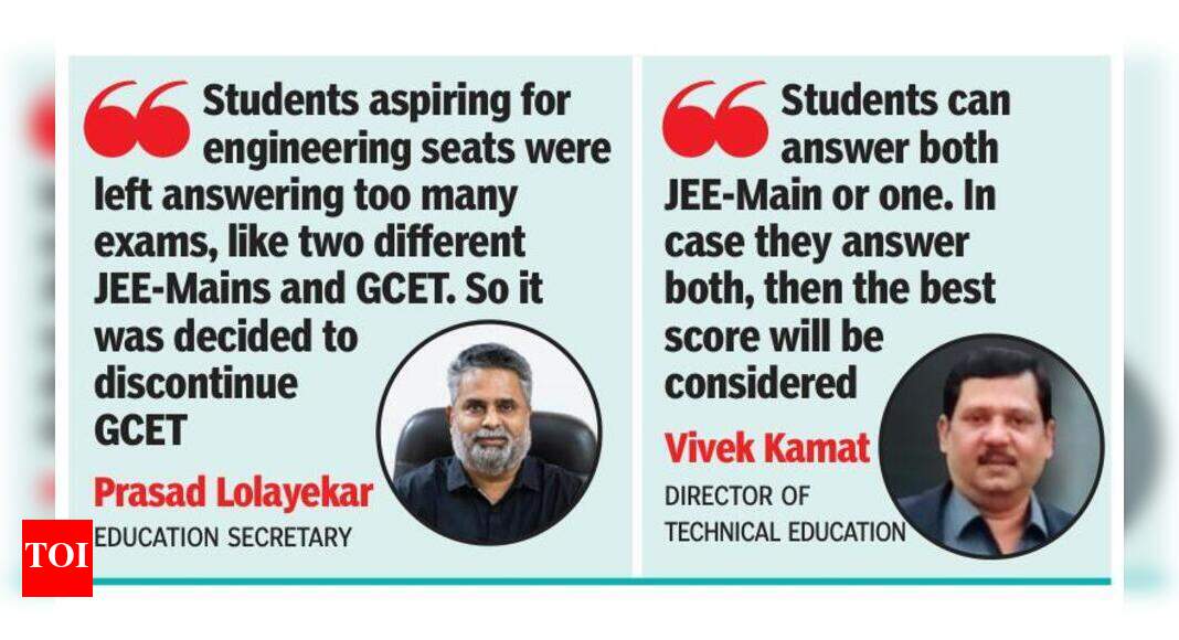 JEEMains to be the only qualifying test for state engg seats from 2024