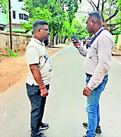 Corporation workers get walkie-talkies for better communication