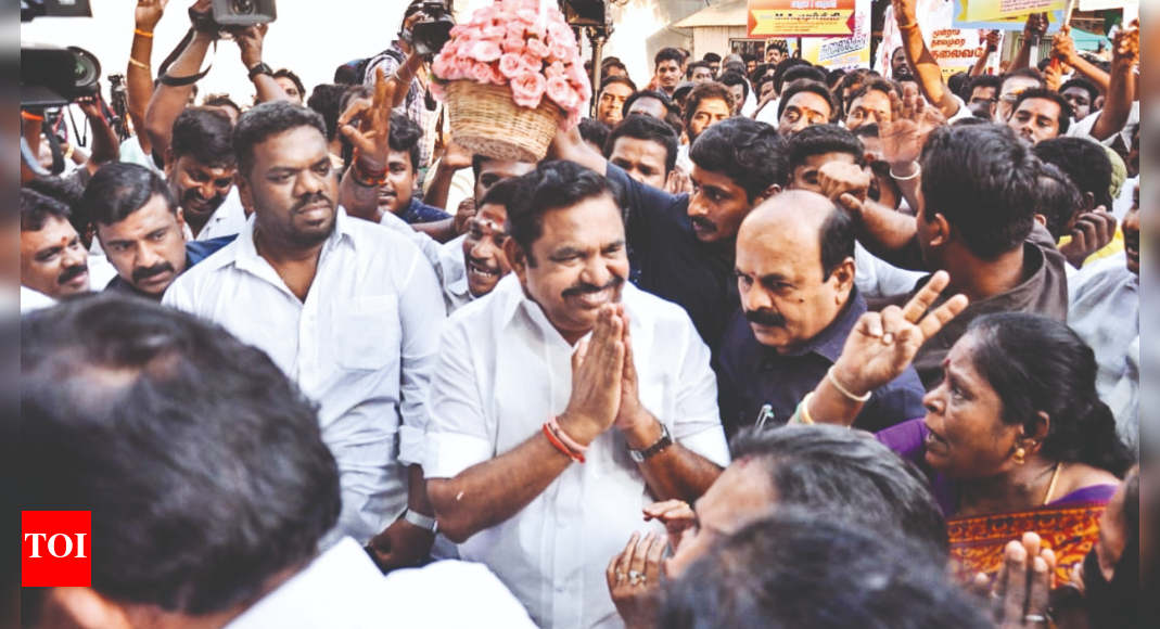 Palaniswami: Eps To Lead May 22 Rally To Raj Bhavan Against Dmk Rule ...