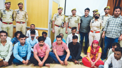 15 arrested in Jaipur for robbing house in hope of getting richer by Rs 600 crore