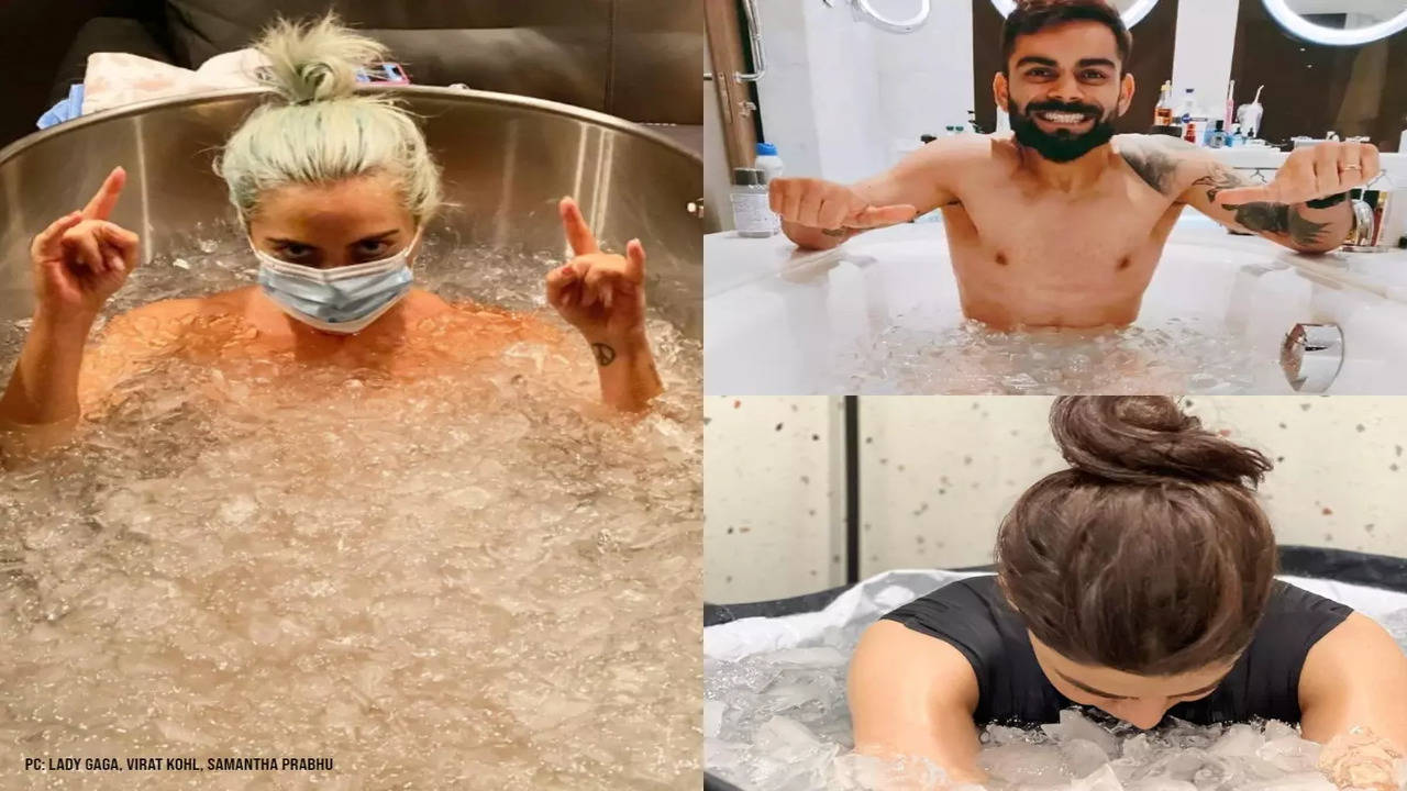 1280px x 720px - Ice bath, Nordic dip, cold dip: Another celeb-inspired fitness fad? - Times  of India
