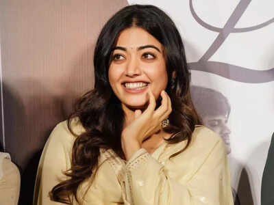 Rashmika Mandanna's cheeks turn rosy as Vijay Deverakonda's fans playfully chant 'Vadina' at Anand's 'Baby' song launch event