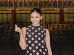 Alia Bhatt steals the limelight in a cutout LBD at Gucci Cruise Show 2024