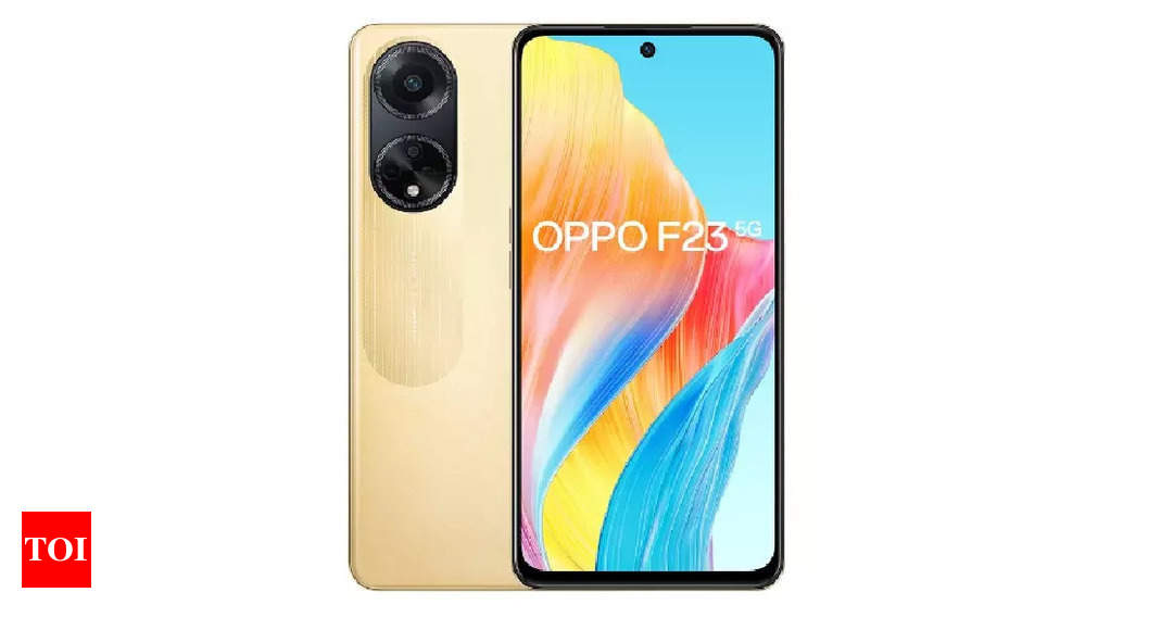 Oppo F23 5G goes on sale in India: Price, offers and more – Times of India