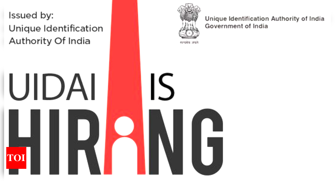 Uidai: Aadhaar agency UIDAI is looking for CTO, salary offered, qualifications required and more – Times of India