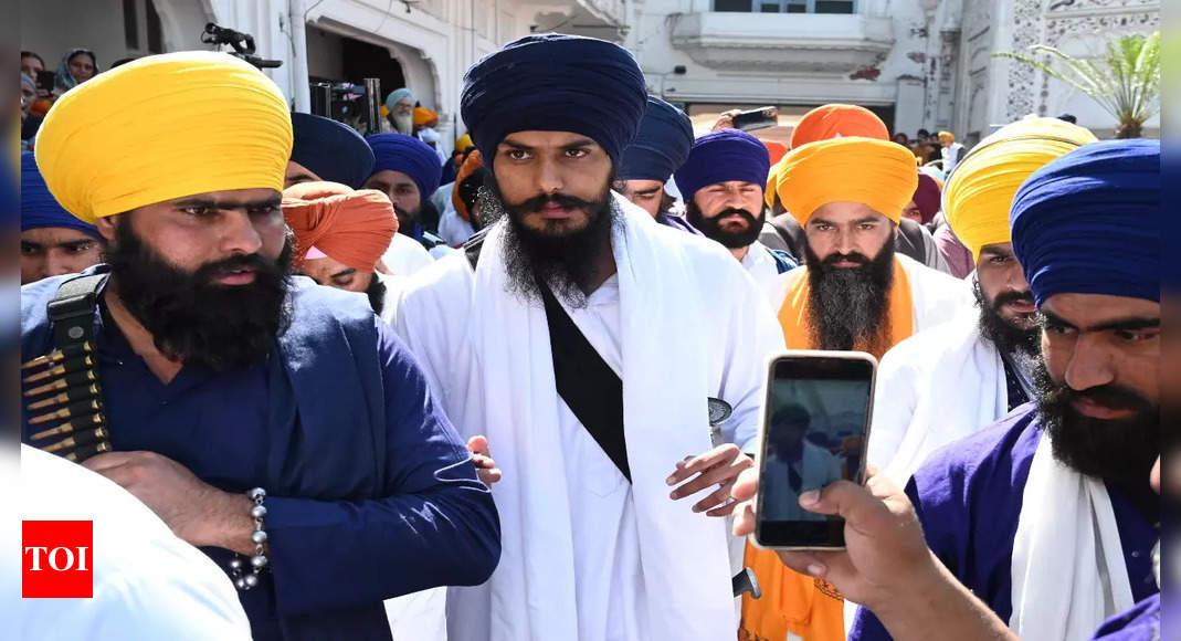 Parents Of Pro-Khalistan Preacher Amritpal Singh Meet Him At Assam Jail ...