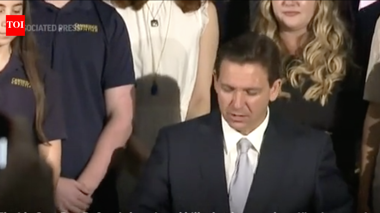 Florida governor Ron DeSantis signs LGBTQ+ bills for kids into law