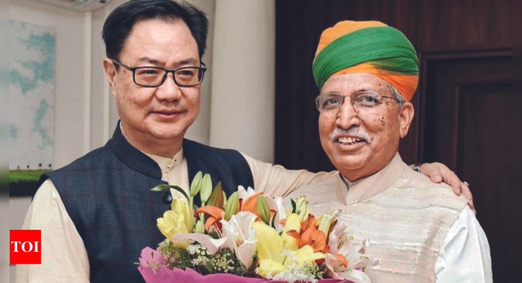 Rijiju: Kiren Rijiju shunted out of law ministry in union cabinet ...