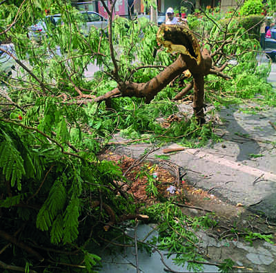 After rain, outages ‘for 25 times’