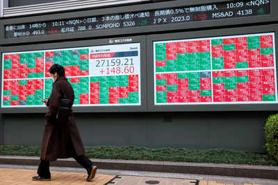 Japan's Nikkei Hits 'bubble' Era Highs Of 1990s - Times Of India