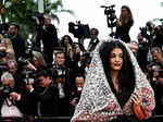 Aishwarya Rai makes her appearance at Cannes in mystical hooded couture gown