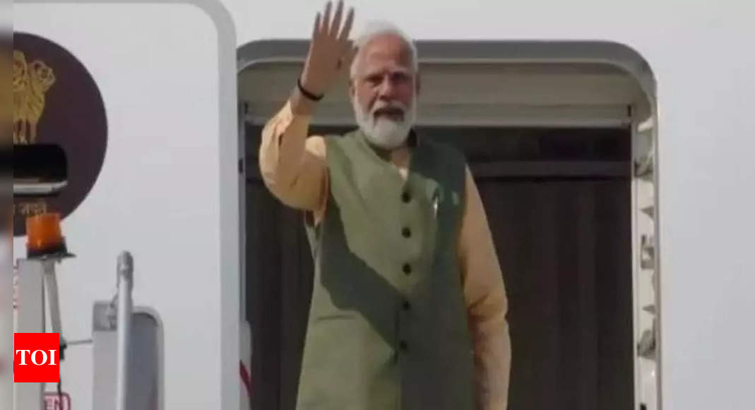 Modi: PM Modi Embarks On Three-nation Visit | India News - Times Of India