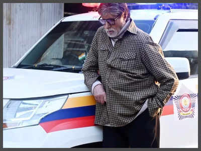 Amidst 'no-helmet' row, Amitabh Bachchan jokes about being 'arrested'; fans say 'Aakhir kar Don ko Mumbai Police ne pakad liya' - See photo
