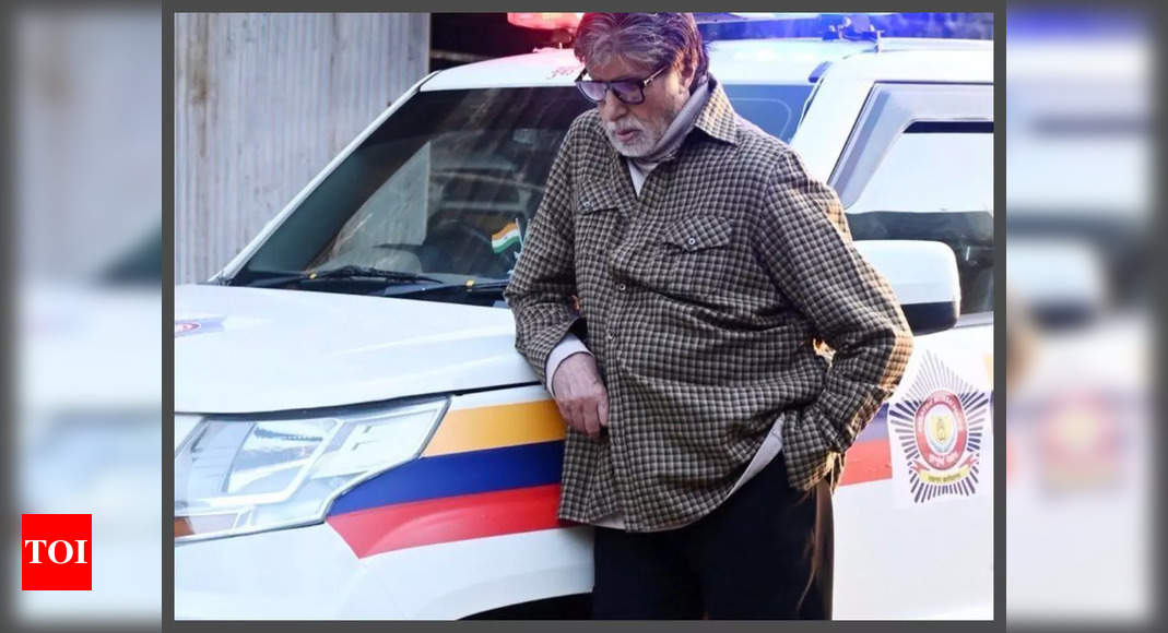 Amidst ‘no-helmet’ row, Amitabh Bachchan jokes about being ‘arrested’; fans say ‘Aakhir kar Don ko Mumbai Police ne pakad liya’ – See photo | Hindi Movie News