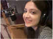 
Puja Joshi dubs for her next; the actress shares a picture from the recording studio
