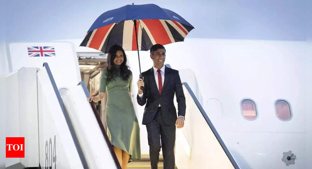 UK PM Rishi Sunak, wife Akshata Murty’s fortunes take a hit in new rich list analysis – Times of India