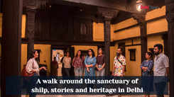 A walk around the sanctuary of shilp, stories and heritage in Delhi